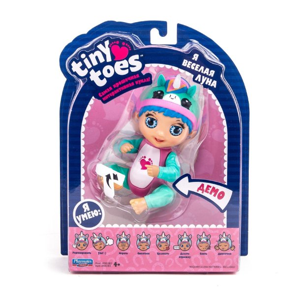 Tiny Toes Интерактивная игрушка Единорожек