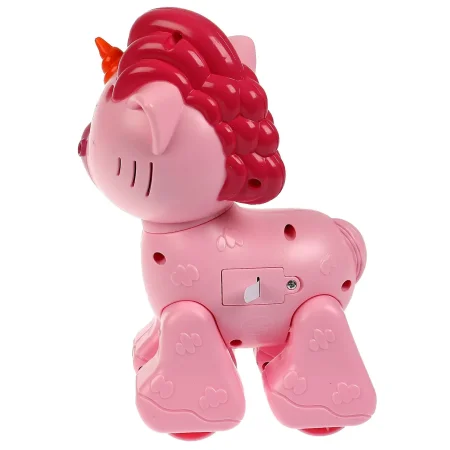 Умка Музыкальная каталка Единорог 346303 / цвет розовый