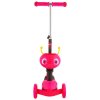 Novatrack Детский самокат-кикборд Disco-kids, / цвет розовый