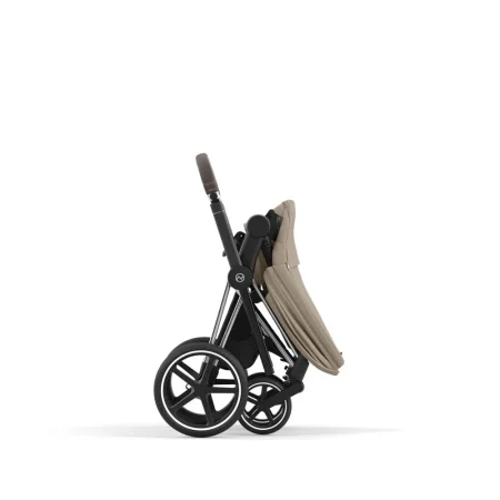 Коляска Cybex Priam IV Chrome Brown 2в1,+ спаль блок (Cozy Beige)