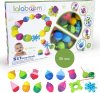 Lalaboom Игрушка развивающая 5 в 1, 36 предметов