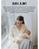 Пелёнки фланелевые BUBA KIDS, 3 шт., Заповедный лес/ серый/ бежевый, 95х115
