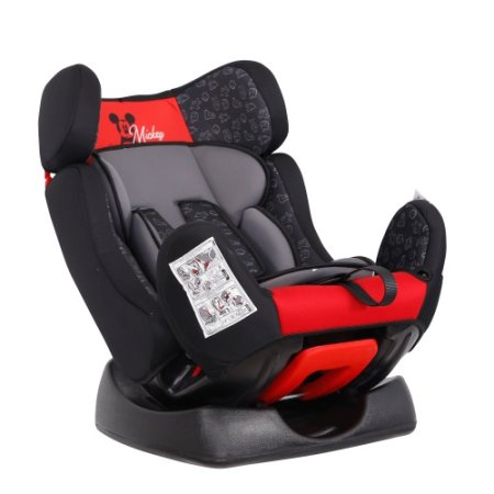 Siger Детское автокресло Art " Диона " / серия Disney " Микки Маус" / 0+/I/II / красный