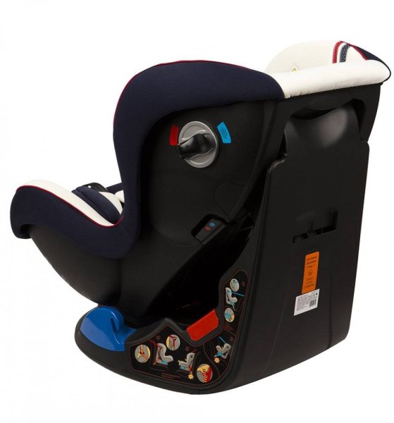 Leader Kids Автокресло детское 0-18 кг Corvet Sport / синий/белый