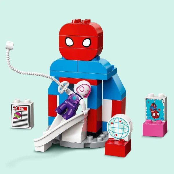 LEGO DUPLO Конструктор "Штаб-квартира Человека-паука", 36 элементов