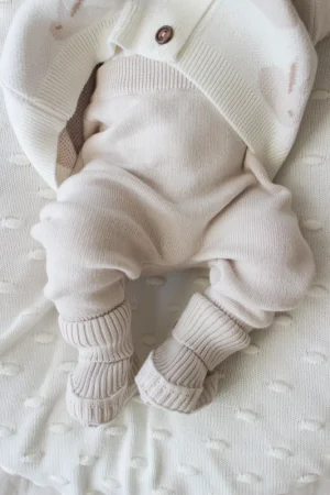 LW5756 Набор малыша Loomknits (р. 62, цв. кремовый)