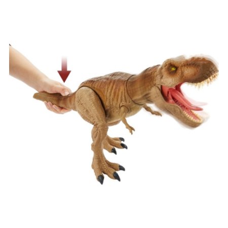 Mattel Фигурка Jurrasic World Рычащий динозавр Ти-Рекс
