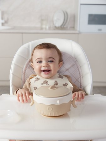 Happy baby Термотарелка 15062 / цвет sand