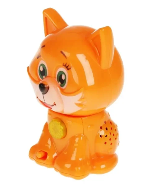 Умка Обучающая Лисичка 50 песен,стихов,звуков.голова-трещотка.свет.кор.бат. 344323 