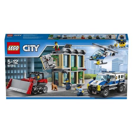 Lego Конструктор  Город  Ограбление на бульдозере