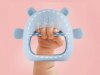 Roxy Kids Силиконовый прорезыватель на руку "Мишка" / цвет розовый