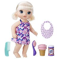 Игрушка кукла Малышка с мороженным