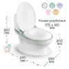 Kidwick Горшок-унитаз музыкальный для детей  арт.KW994400/цвет белый-зеленый