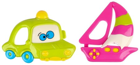 Крошка Я Набор погремушек «Машинка и Кораблик»