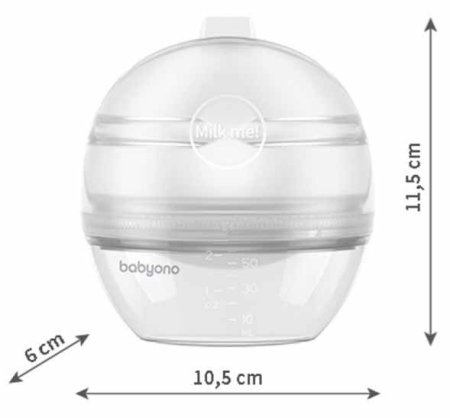 BabyOno Контейнер для сбора грудного молока Milk Me