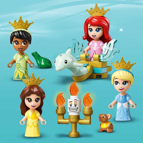 LEGO Princess Конструктор "Книга сказочных приключений Ариэль, Белль, Золушки и Тианы"