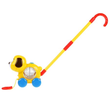 Умка Развивающая каталка-собака / цвет желтый