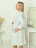 Hunny mammy Комплект для кормящих и беременных 1-НМК 13920 / цвет серый меланж-белый