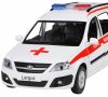 Автопанорама Машинка металлическая Lada Largus "Скорая помощь"