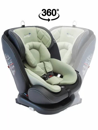 Amarobaby Автокресло детское ST-3 Isofix / цвет хаки