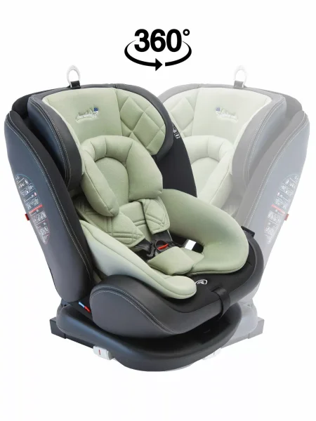 Amarobaby Автокресло детское ST-3 Isofix / цвет хаки