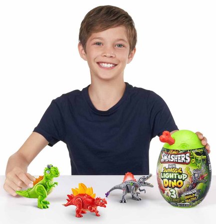 Zuru Smashers Игрушка "Mini Jurassic Light-Up Dino"