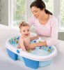 Summer infant Детская ванна складная Foldaway Baby Bath / цвет бело-голубой