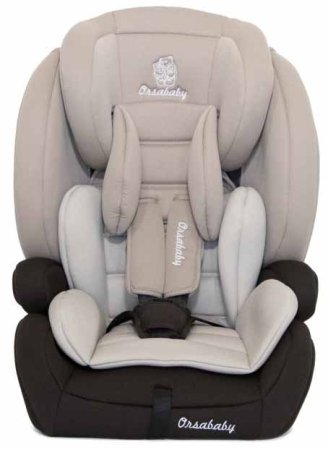 Everflo Автокресло Orsababy YB706A (9-36 кг) / цвет coffee (бежевый)