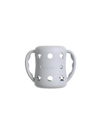 Силиконовый чехол для бутылочки, Light grey, 160 мл