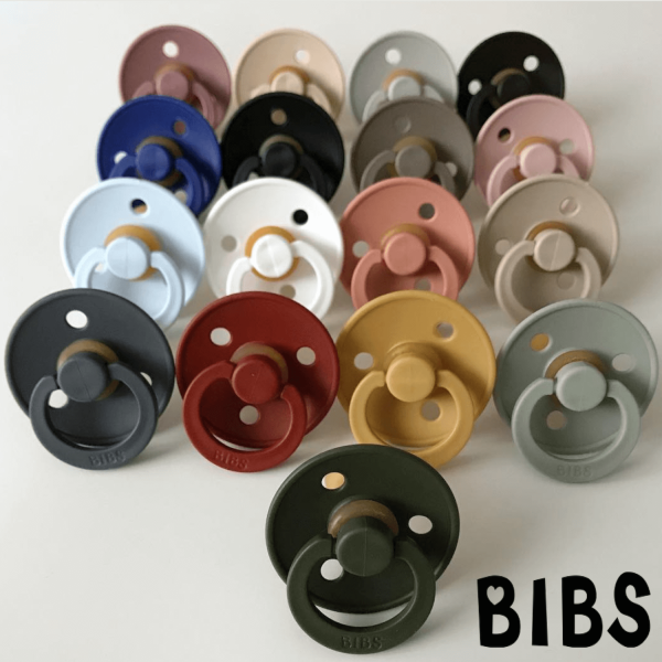 BIBS Соска-пустышка Colour, 18-36 месяцев / цвет Iron