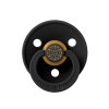 Пустышка латексная BIBS Colour - Layl (mini) - Black/Gold, 0+ месяцев.