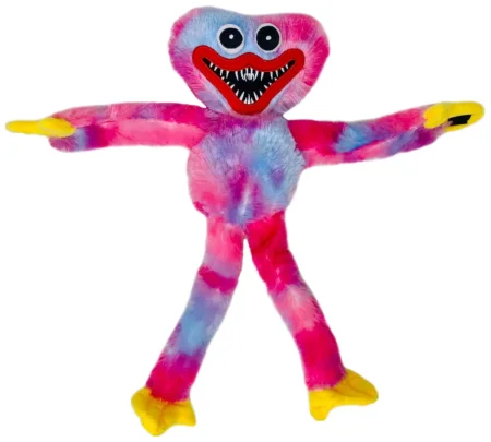 Poppy Playtime Мягкая игрушка Maxi Huggy Wuggy / цвет розовый, голубой