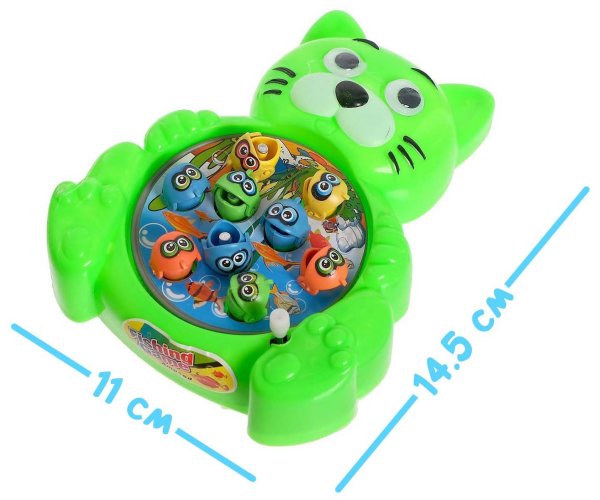 Рыбалка магнитная заводная "Животные"