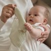 Платочки из 4-слойного муслина BUBA KIDS, 3 шт., Кабардинские лошадки/Речная вода/Сливочный
