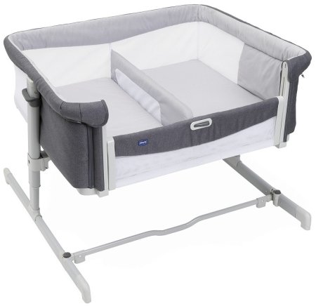 Chicco Кроватка NEXT2ME TWINS MAGNET GREY 