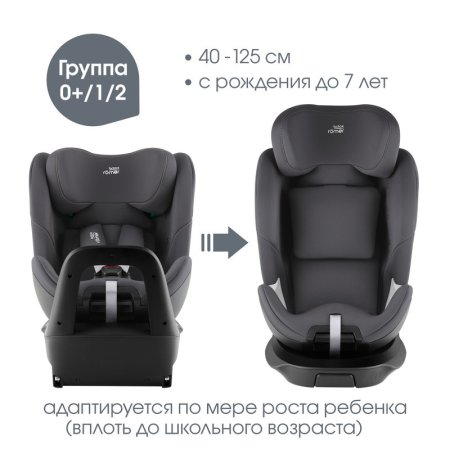 Автокресло SWIVEL 2 Classic  (Midnight Grey)