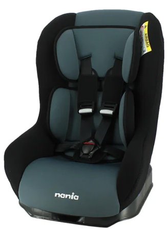 Nania Автокресло Maxim Access (0-18 кг) / цвет Grey (серый-черный)