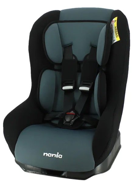 Nania Автокресло Maxim Access (0-18 кг) / цвет Grey (серый-черный)
