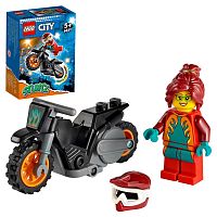 Lego City Конструктор "Огненный трюковый мотоцикл"					
