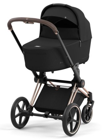 Коляска Cybex Balios S Lux BLK 3в1 (+дожд)  (Moon Black)