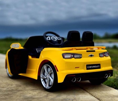 Toyland Электромобиль Chevrolet Camaro 2SS / цвет желтый