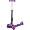 Novatrack Детский самокат-кикборд Disco-kids, трансформер, нагрузка max 25кг, фиолетовый