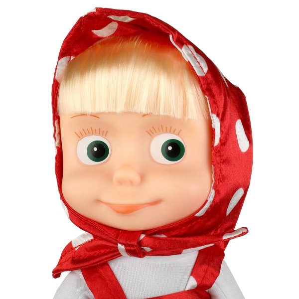 Мульти-Пульти Мягкая игрушка Маша. Маша и Медведь / цвет красный