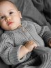 Amarobaby Комбинезон вязаный Pure Love Little / цвет серый