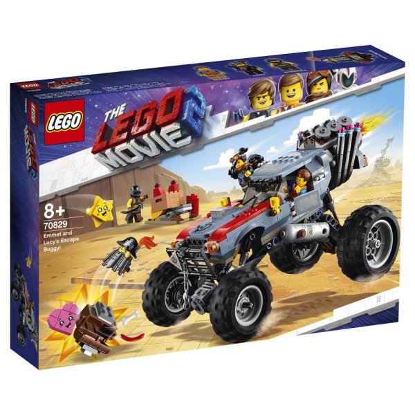Lego Movie 2: Побег Эммета и Дикарки на багги