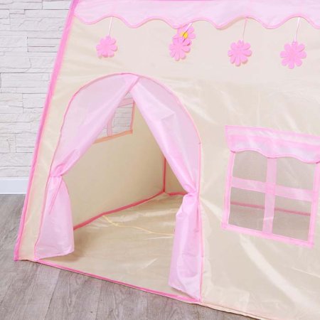 Палатка игровая "Домик" / цвет розовый