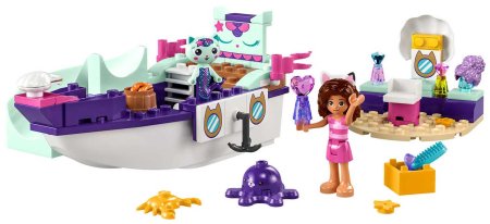 Lego Конструктор Gabby's Dollhouse "Корабль и спа Габби и МерКэта"