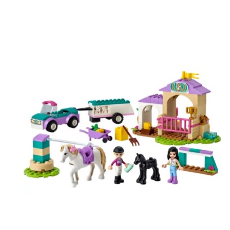 LEGO Friends Конструктор "Тренировка лошади и прицеп для перевозки"