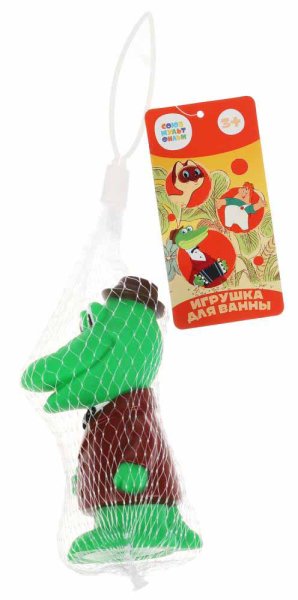Капитошка Игрушка для ванны "Крокодил Гена"