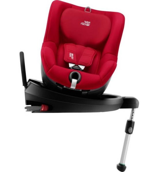 Britax Roemer Детское автокресло Dualfix 2 R / Fire Red Trendline / цвет красный / группа 0+/I